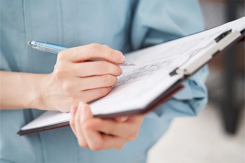 丁寧な作業を心がけて現場をサポート